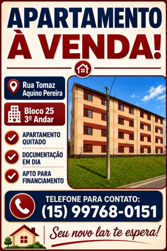 APARTAMENTO À VENDA - CDHU
