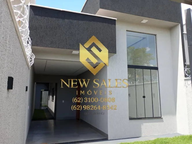 Casa- 2 quartos,1 suíte e 1 suíte americana, 95m²,- Residencial Sevilha