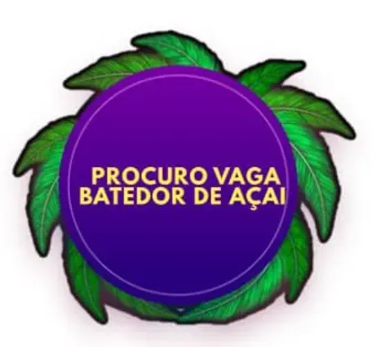 Ser contratada como batedora de acai