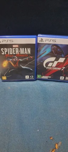 ps5  spider-man e granturismo 7 lacrado 
