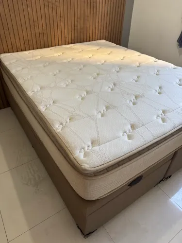 Cama Box Bau Novíssima - Queen Size