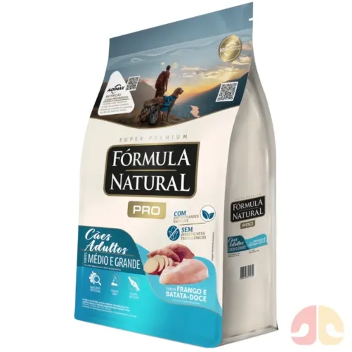 Ração Fórmula Natural Pró para Cães Adultos de Porte Médio e Grande Sabor Frango 15kg