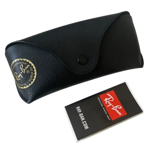 Estojo Ray-Ban Case Óculos Original Luxottica Preto