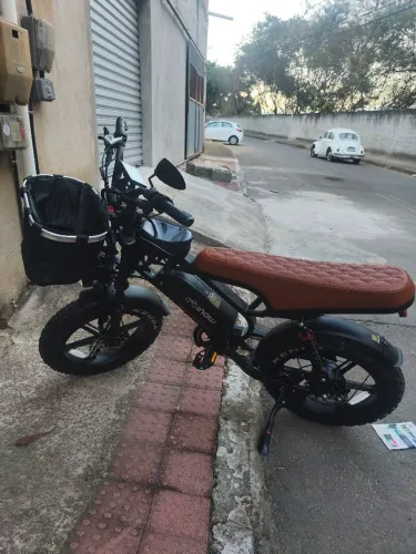 Vendo bicicleta elétrica novinha com nota fiscal