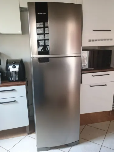 Geladeira Brastemp Inox 