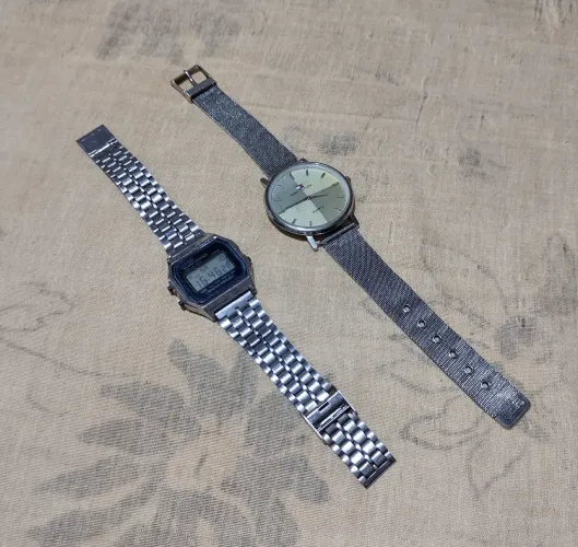 Relógio Tommy Hilfiger e relógio Casio original