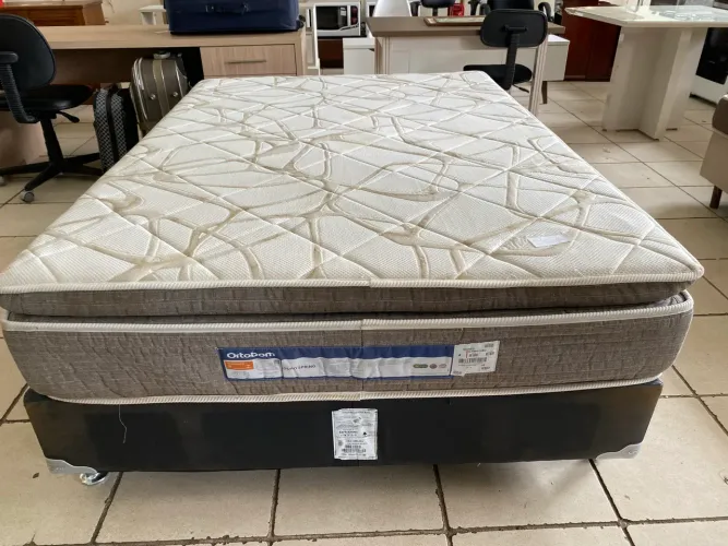 Cama box casal Ortobom