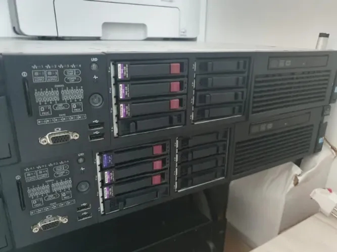 Servidor Hp Proliant Dl380 G6 1 Intel Xeon DL380 G6 E5504 INTEGRADO SYST 491505 201