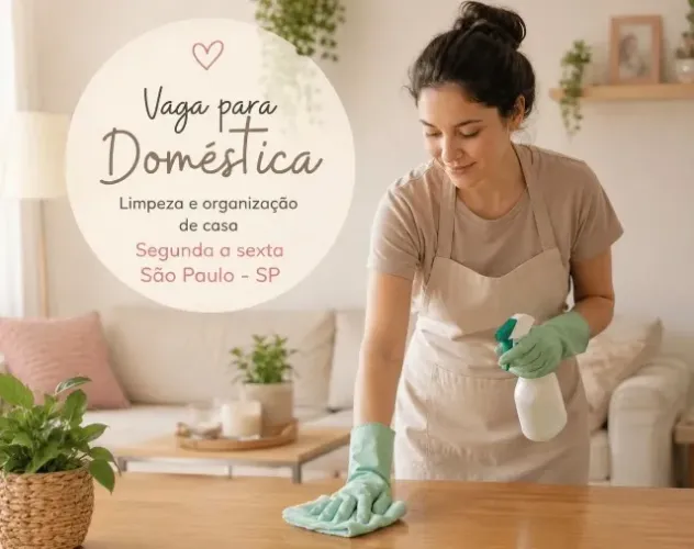 Imediatamente! Emplegada Doméstica o baba (Brooklin - SP)