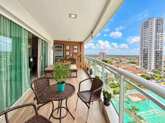 Torres Ekoara Apartamento com 3 Suítes à venda no Marco,138m² - MOBILIADO