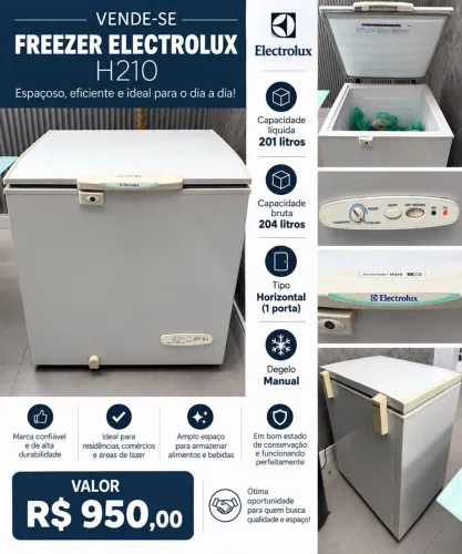 Freezer Electrolux H210