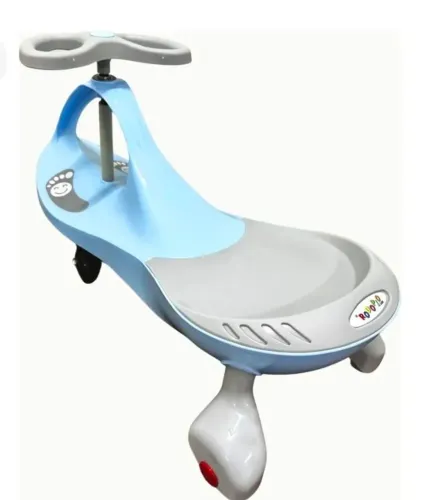 Carrinho Gira Gira Car Azul (Até 100kg) - Diversão Garantida!