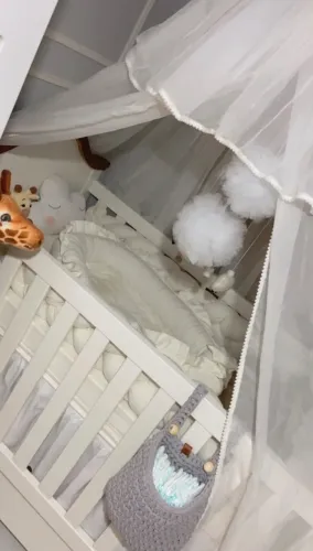 Mosquiteiro para Berço modelo tenda