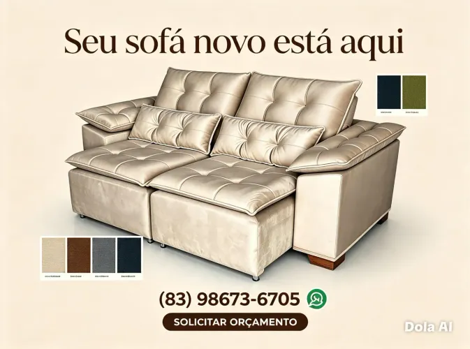 Sofá retrátil