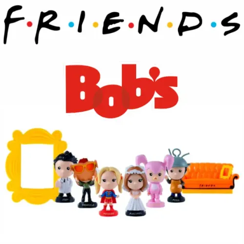 FRIENDS BOB?S 2022 ? 2a EDIÇÃO ? COLEÇÃO COMPLETA 8 ITENS