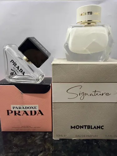 Frascos de perfumes importados