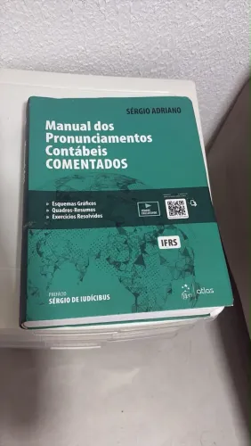 Livro: manual dos pronunciamentos contábeis comentado