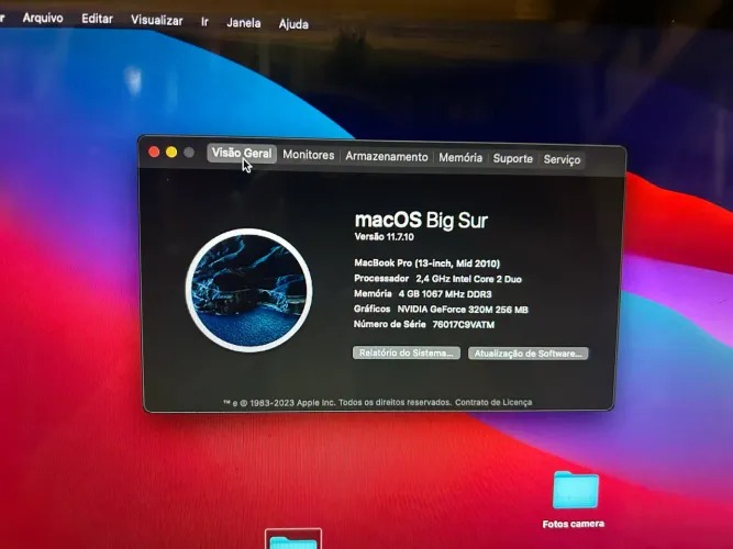 MacBook Pro 13? Mid 2010 | SSD 120 GB | Excelente estado + Acessórios
