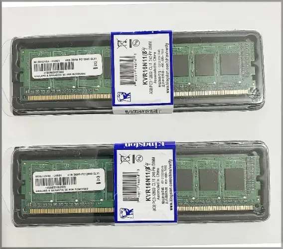 Módulo de RAM Kingston 4GB DDR3 1600MHz para Computadores de Mesa Pronta Entrega