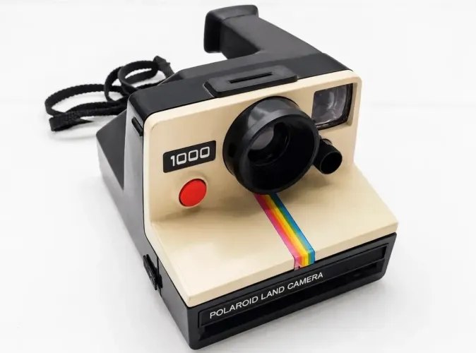 Câmera Instantânea Polaroid Land 1000 (Decoração)