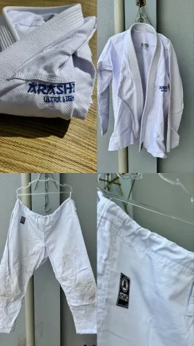 Kimono Branco Arashi ultra ligh 