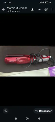 Chapinha a vapor de cabelo philco
