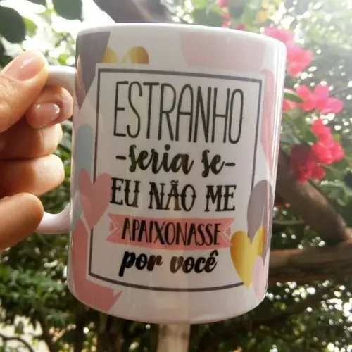 Caneca personalizada especial dia dos namorados