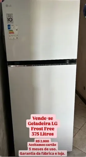 Geladeira LG Frost Free 375L