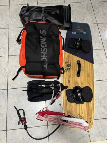 Vendo material Kite surf completo.