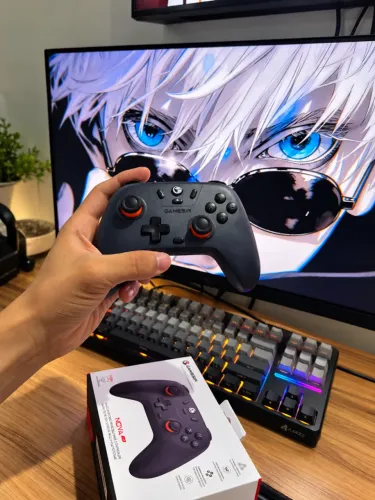 Controle GameSir Nova Lite - Hall Effect | PC, Switch, Android e iOS