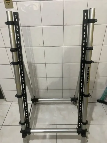 rack perférico 120cm p mixer com barra em L alumínio