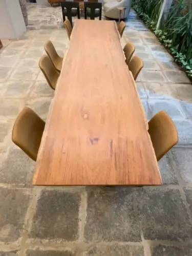 Mesa Madeira Maciça Angelin 4.00x0.90