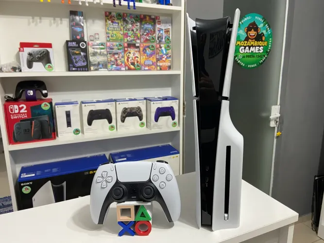 Play 5 Slim 1TB c/ Leitor *** ( Loja Física )
