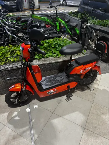 Bicicleta Elétrica Semi-Nova (5 meses de uso) - 100% Revisada