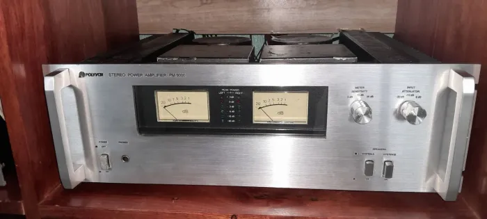 Amplificador Polivox PM e pré CM 5000