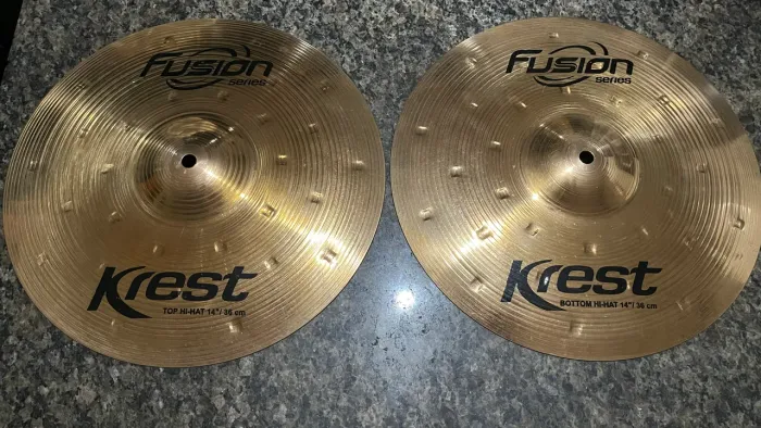 Hi hat 14 Krest Fusion (Chimbal)