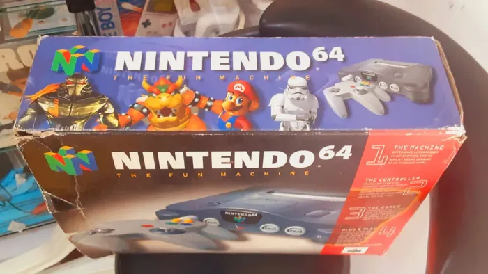 Caixa Nintendo64 original americano