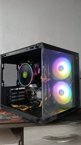 CPU core i5 9400 16gb ddr4 ssd 256gb nvme fonte 750w 80 plus aceito cartão