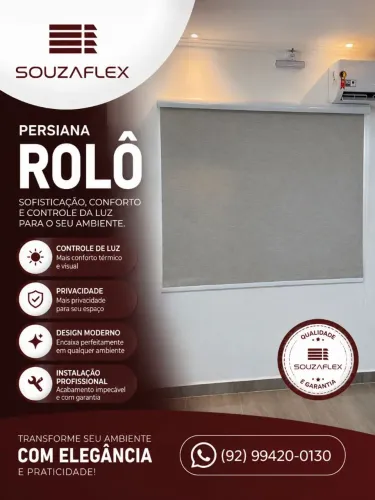 Cortina Rolô Transforme Seu Ambiente com a Elegânci