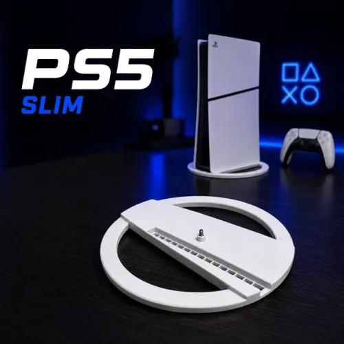 Suporte para Ps5 Playstation 5 Base Vertical Slim Fat Pro/ Acompanha Parafuso