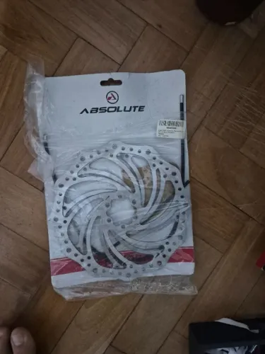Disco absolute 203mm na caixa