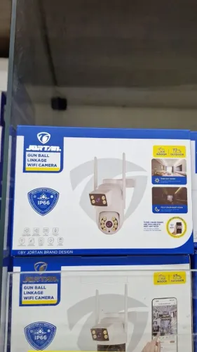 Câmera Externa com Alarme 2 lentes giro<br><br>360 Wi-Fi