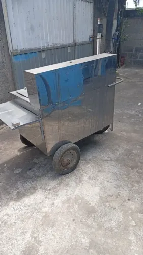 Carinho de cachorro quente