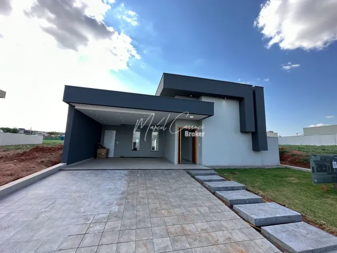 Condomínio Terras Alphaville Mirassol - Casa Alto Padrão à venda com 3 quartos sendo 1 suí
