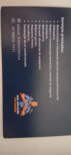 Prestação de serviços " marido de aluguel "