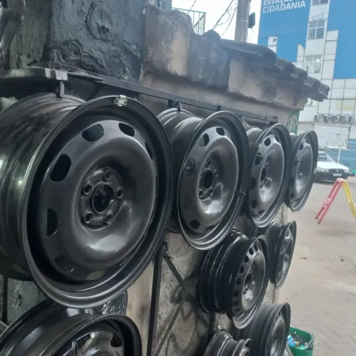 Rodas 15 de ferro 5 furos