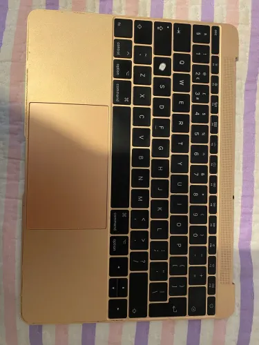 Teclado MacBook A1534 Gold 2015/16/17