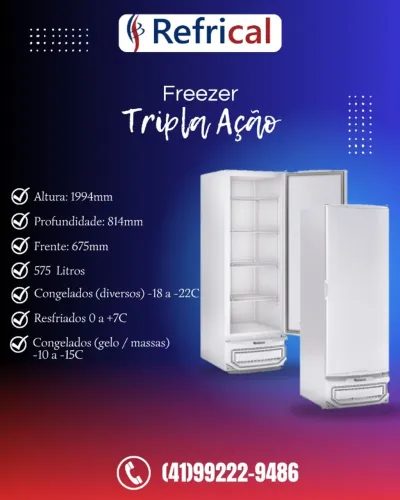 Freezer  Profissional  575  litros  