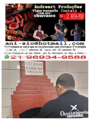 Churrasqueiro Profissional 