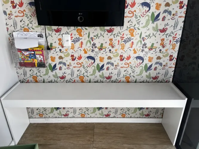 Mesinha para criança em MDF BRANCO